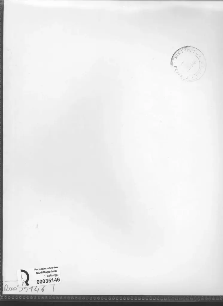 Anonimo , Zancanaro, Antonio - sec. XX - Disegno , retro