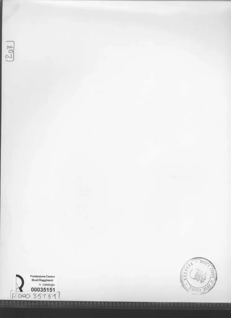 Anonimo , Zancanaro, Antonio - sec. XX - Il Re e il secchio del latte , retro