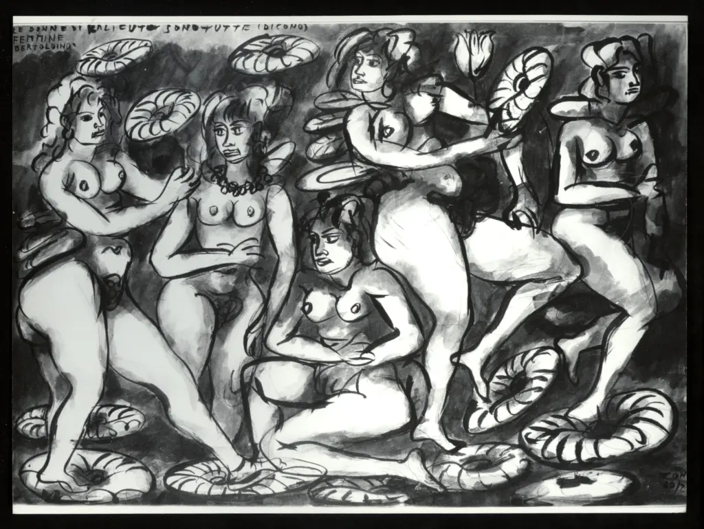 Anonimo , Zancanaro, Antonio - sec. XX - Bertoldino , fronte