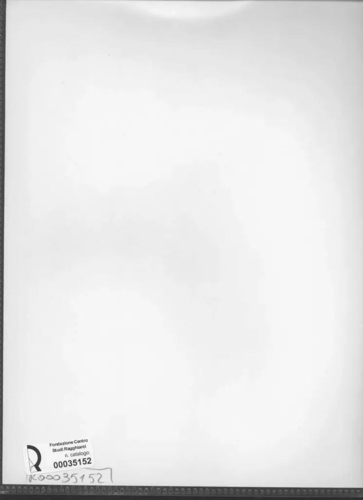 Anonimo , Zancanaro, Antonio - sec. XX - Bertoldino , retro