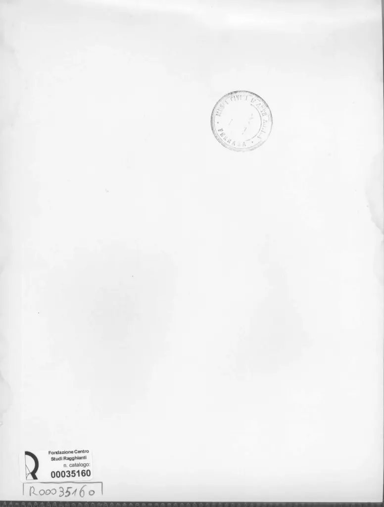 Anonimo , Zancanaro, Antonio - sec. XX - Ritratto , retro