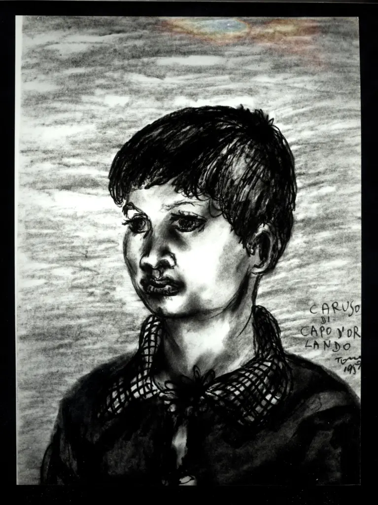 Anonimo , Zancanaro, Antonio - sec. XX - Caruso di Capo D'Orlando , fronte