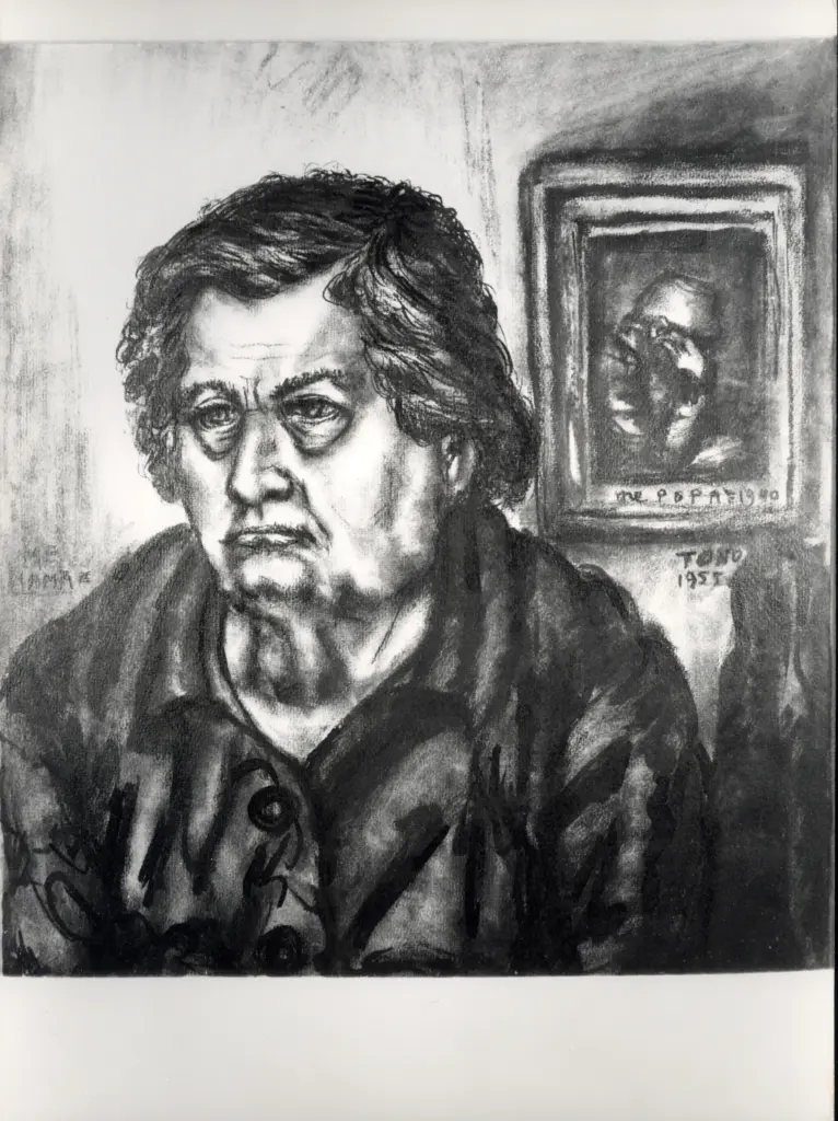 Anonimo , Zancanaro, Antonio - sec. XX - Ritratto , fronte