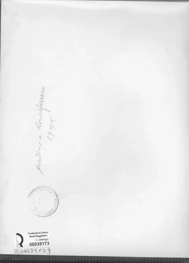 Anonimo , Zancanaro, Antonio - sec. XX - Mondine di Roncoferrato , retro