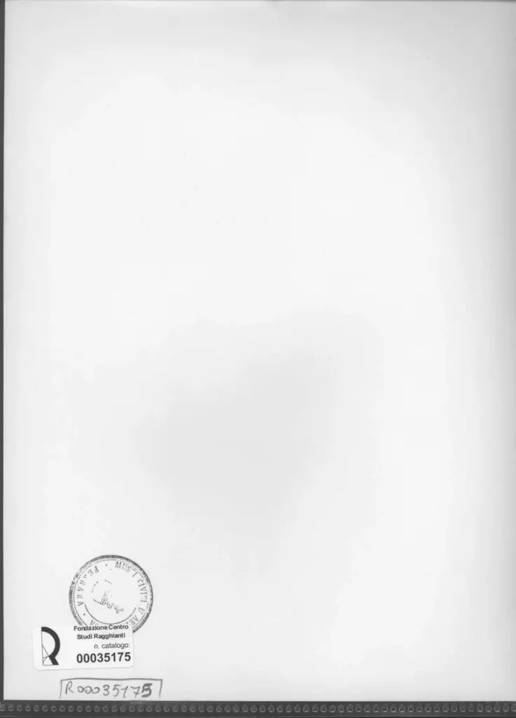 Anonimo , Zancanaro, Antonio - sec. XX - Roncoferrato , retro