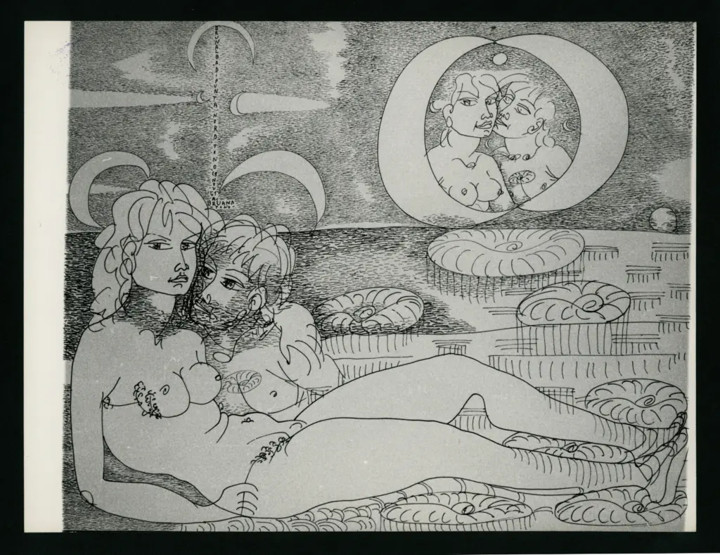 Anonimo , Zancanaro, Antonio - sec. XX - Brunalba di punta Nord