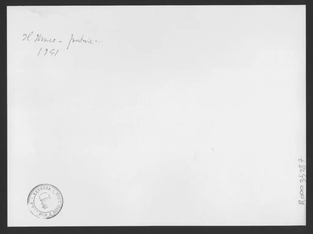 Anonimo , Zancanaro, Antonio - sec. XX - Il muro. Fantasie nel tempo