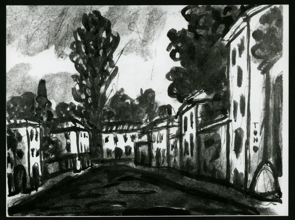 Anonimo , Zancanaro, Antonio - sec. XX - Paesaggio