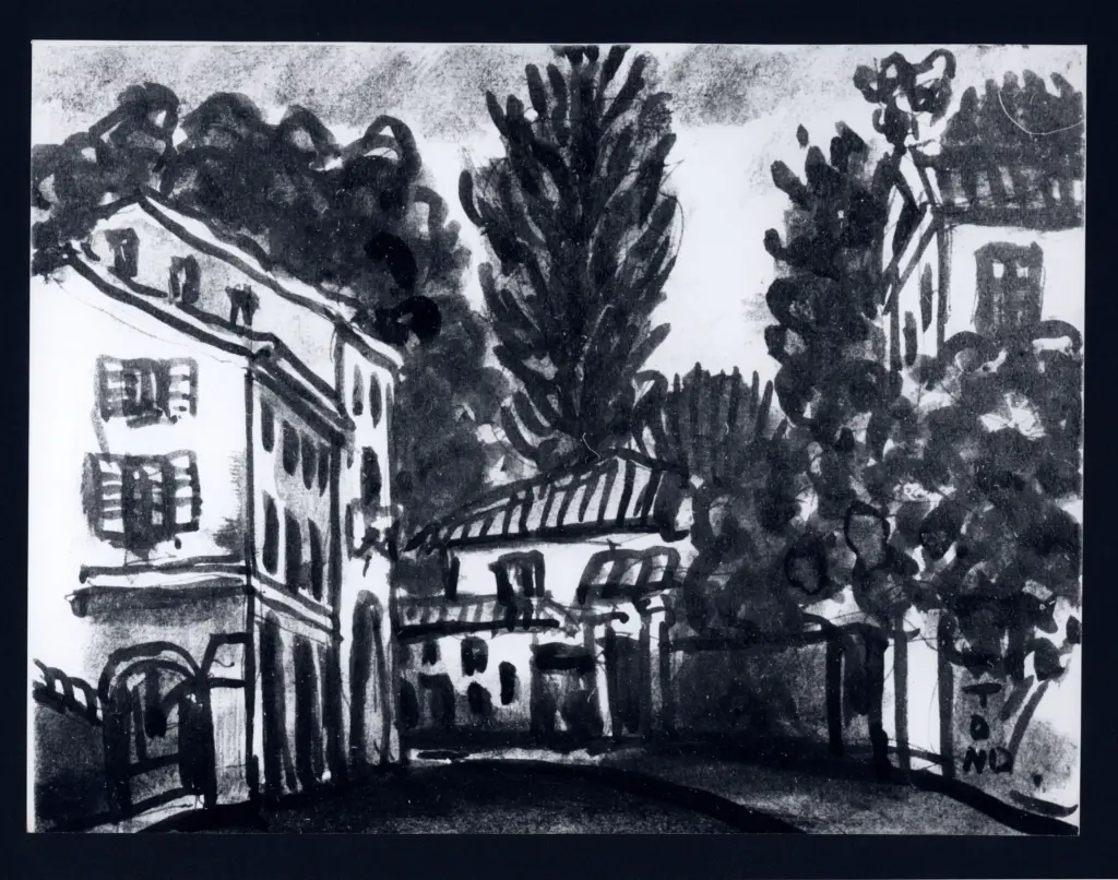 Anonimo , Zancanaro, Antonio - sec. XX - Paesaggio