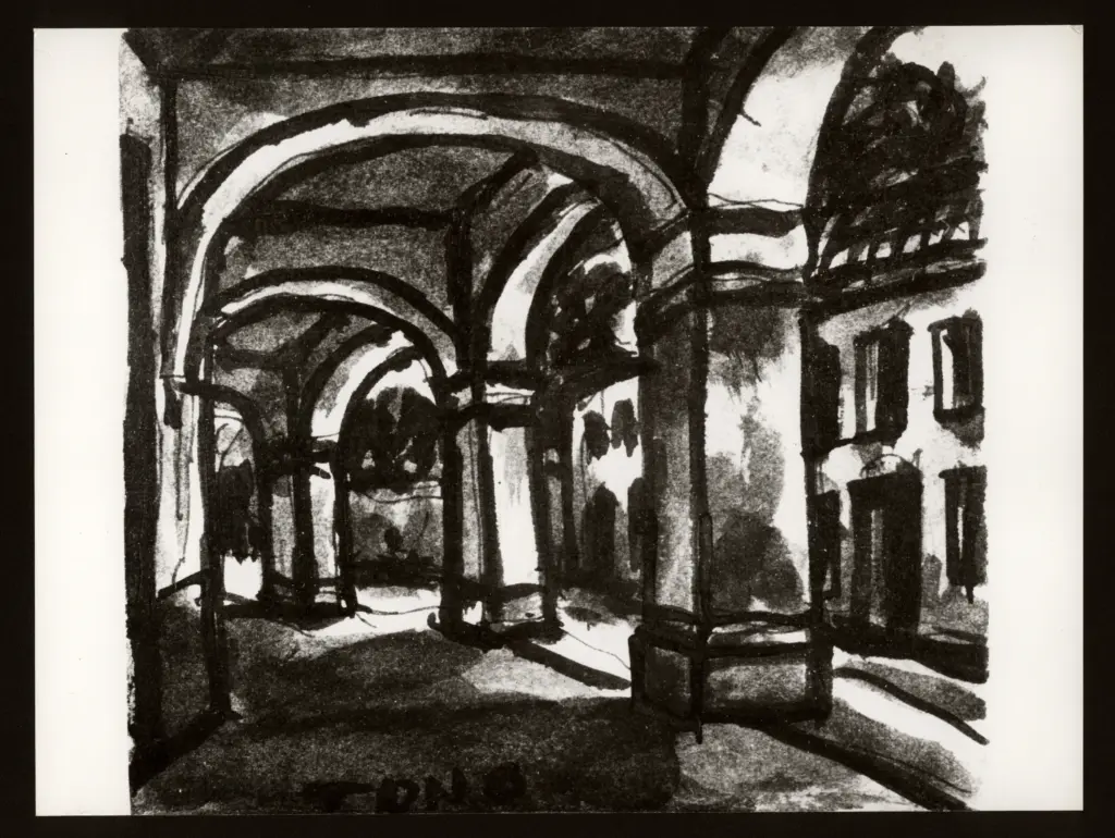 Anonimo , Zancanaro, Antonio - sec. XX - Portici