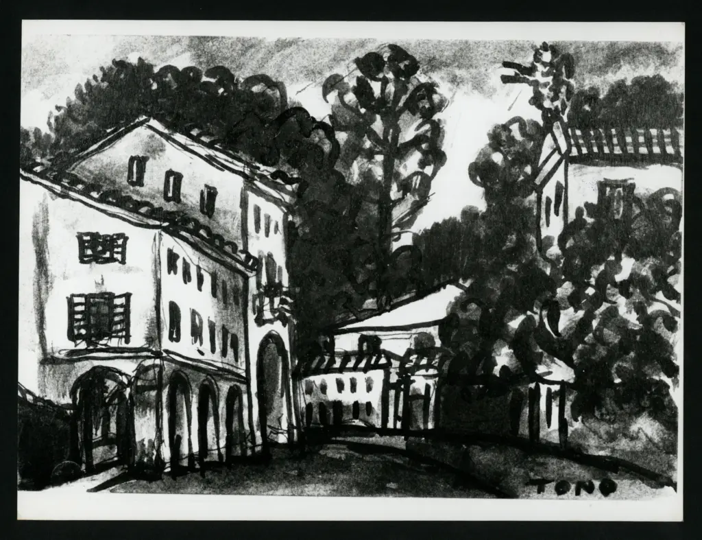 Anonimo , Zancanaro, Antonio - sec. XX - Paesaggio