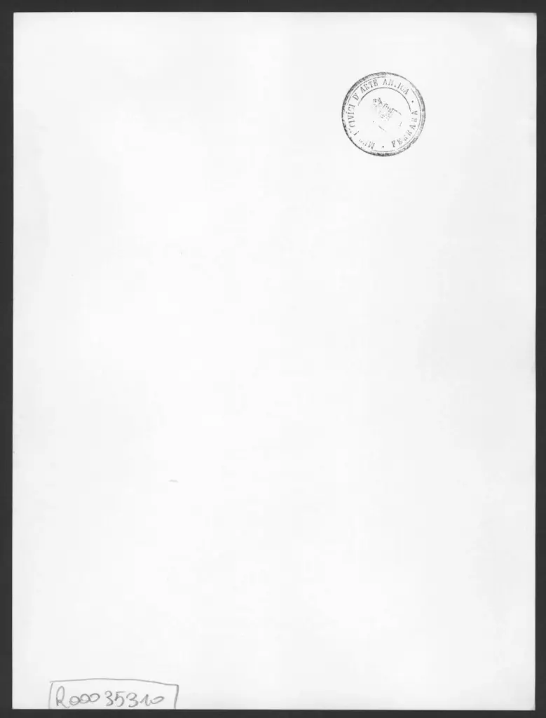 Anonimo , Zancanaro, Antonio - sec. XX - Scorcio di strada con case sullo sfondo