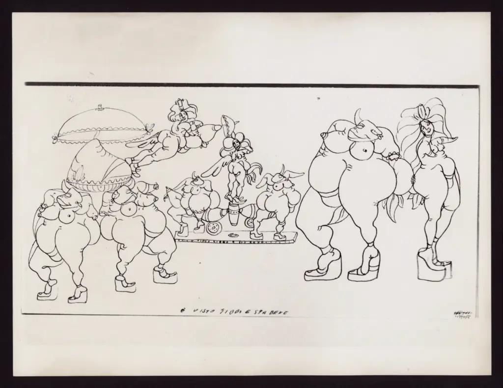 Anonimo , Zancanaro, Antonio - sec. XX - O' visto Gibbo e sta bene