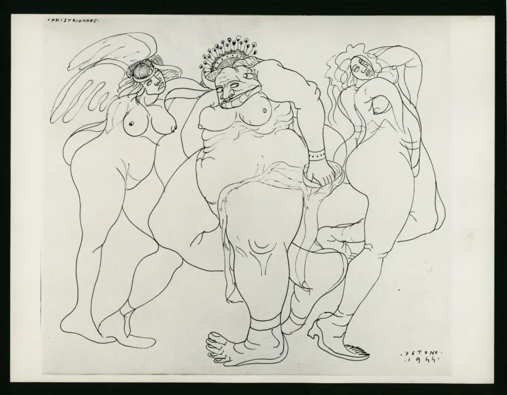 Anonimo , Zancanaro, Antonio - sec. XX - Hhistrionhes