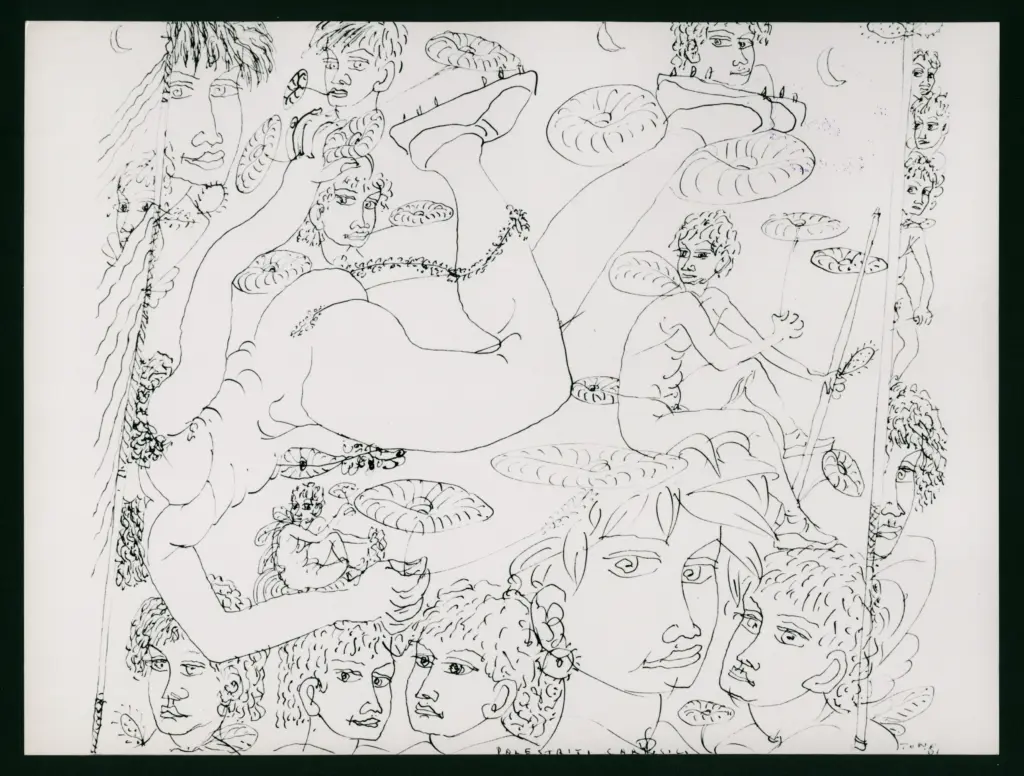 Anonimo , Zancanaro, Antonio - sec. XX - Palestrati carusici , fronte