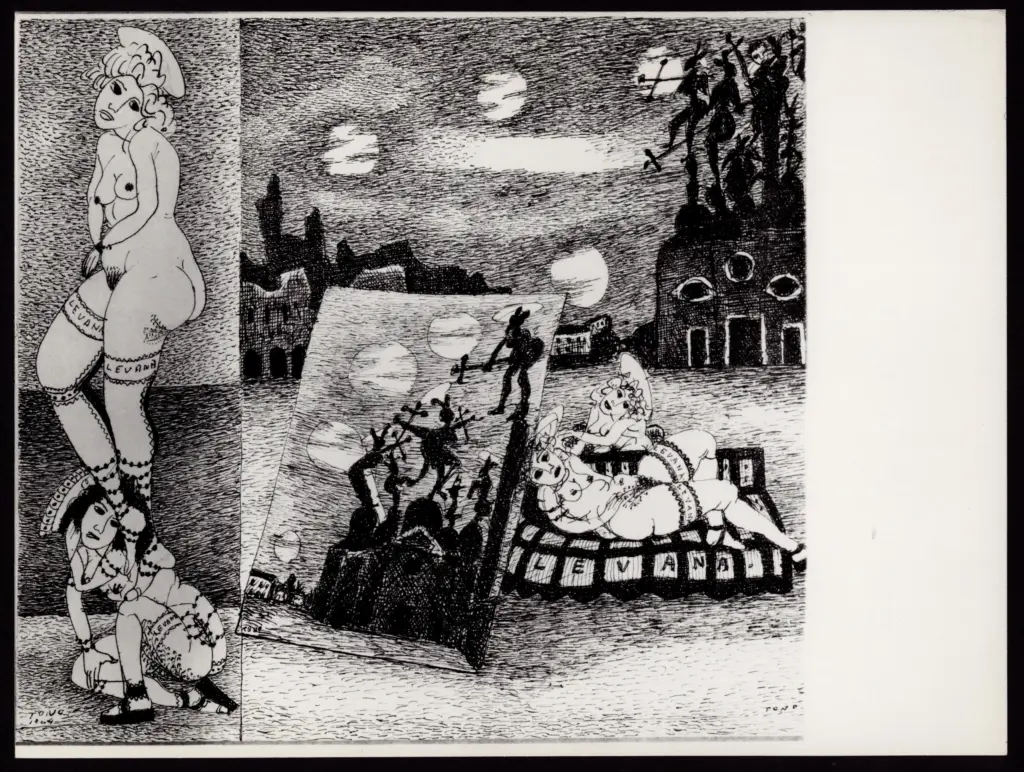 Anonimo , Zancanaro, Antonio - sec. XX - Levana , fronte