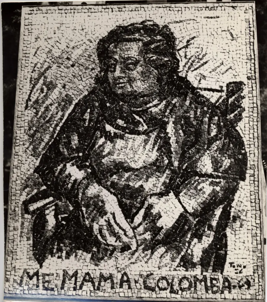 Anonimo , Zancanaro, Antonio - sec. XX - Me mama Colomba , fronte