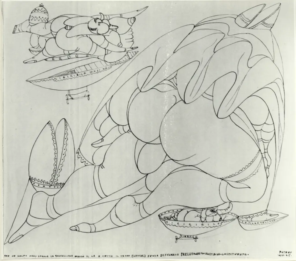 Zancanaro, Antonio , Con un colpo magistrale la gonnellona [...]