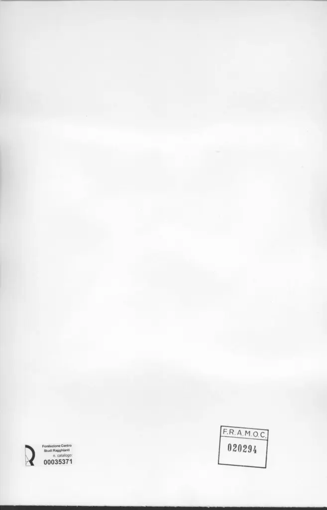 Anonimo , Zancanaro, Antonio - sec. XX - Il referendum delle religiose , retro