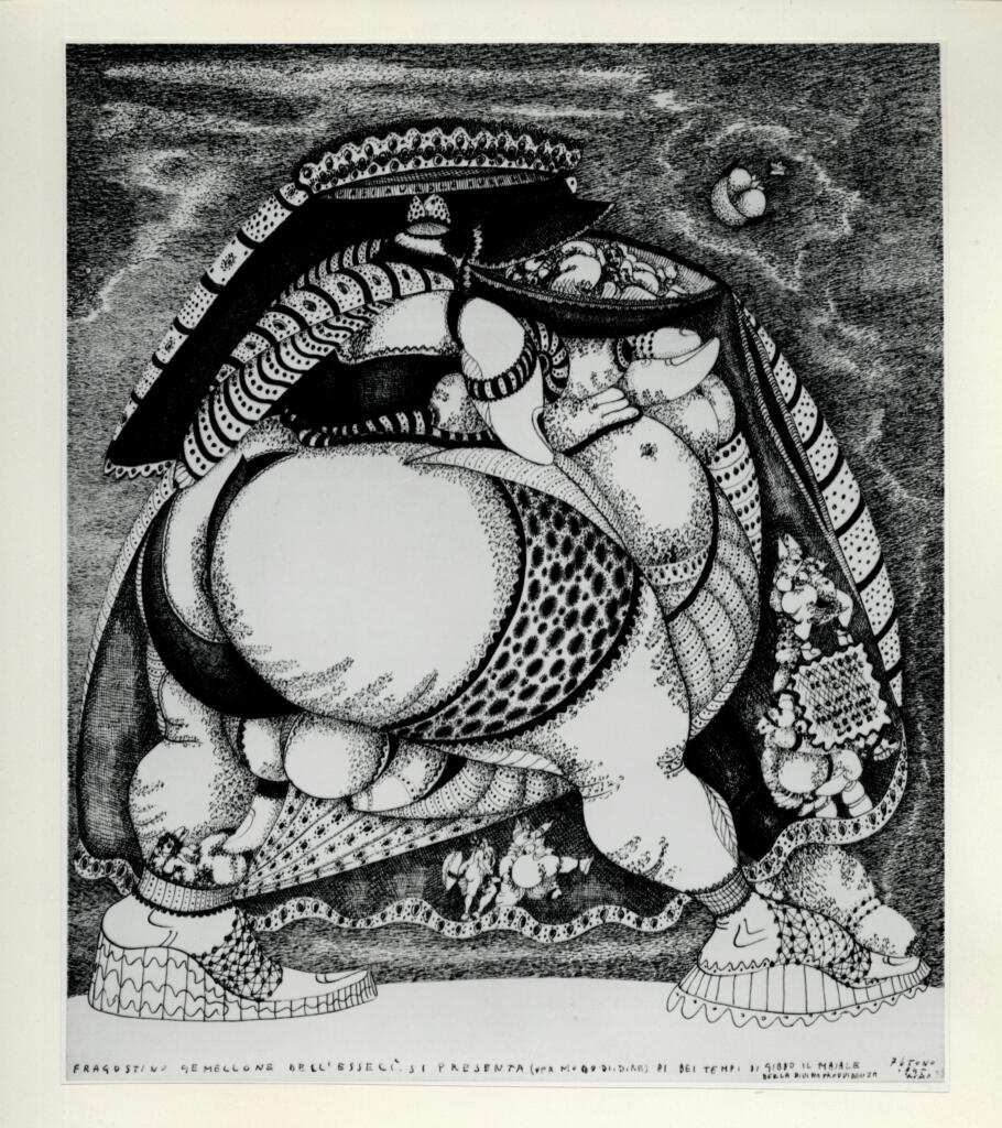 Anonimo , Zancanaro, Antonio - sec. XX - Fragostino [...] , fronte
