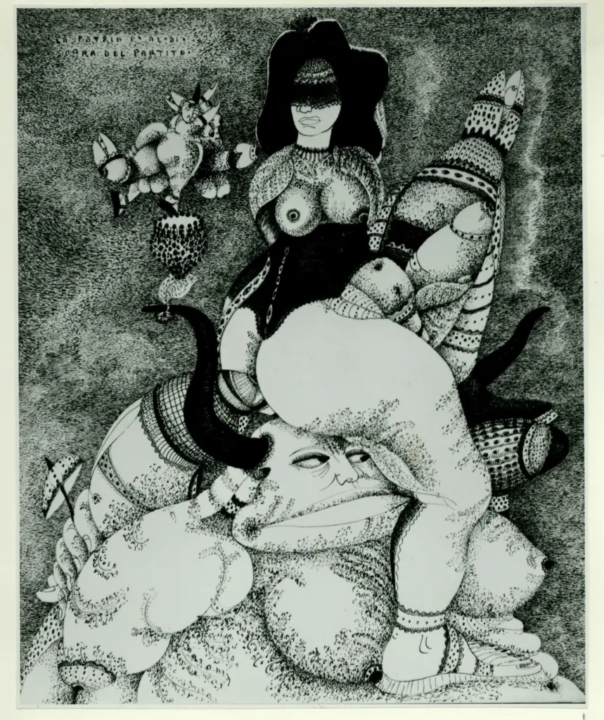 Anonimo , Zancanaro, Antonio - sec. XX - La patria &egrave; al di sopra del partito , fronte