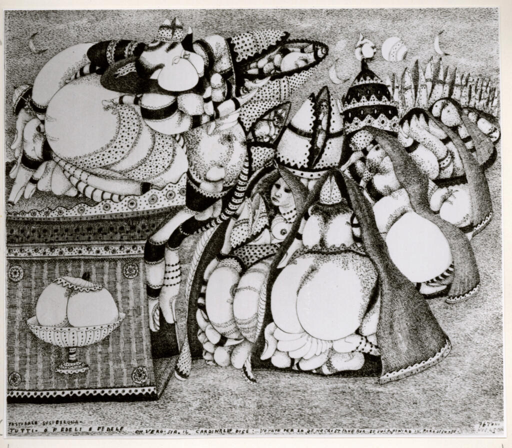 Anonimo , Zancanaro, Antonio - sec. XX - Pastora la susterrona [...] , fronte