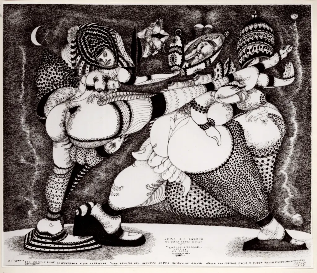 Zancanaro, Antonio , Zi Gnazia del diavolo rosso [...]