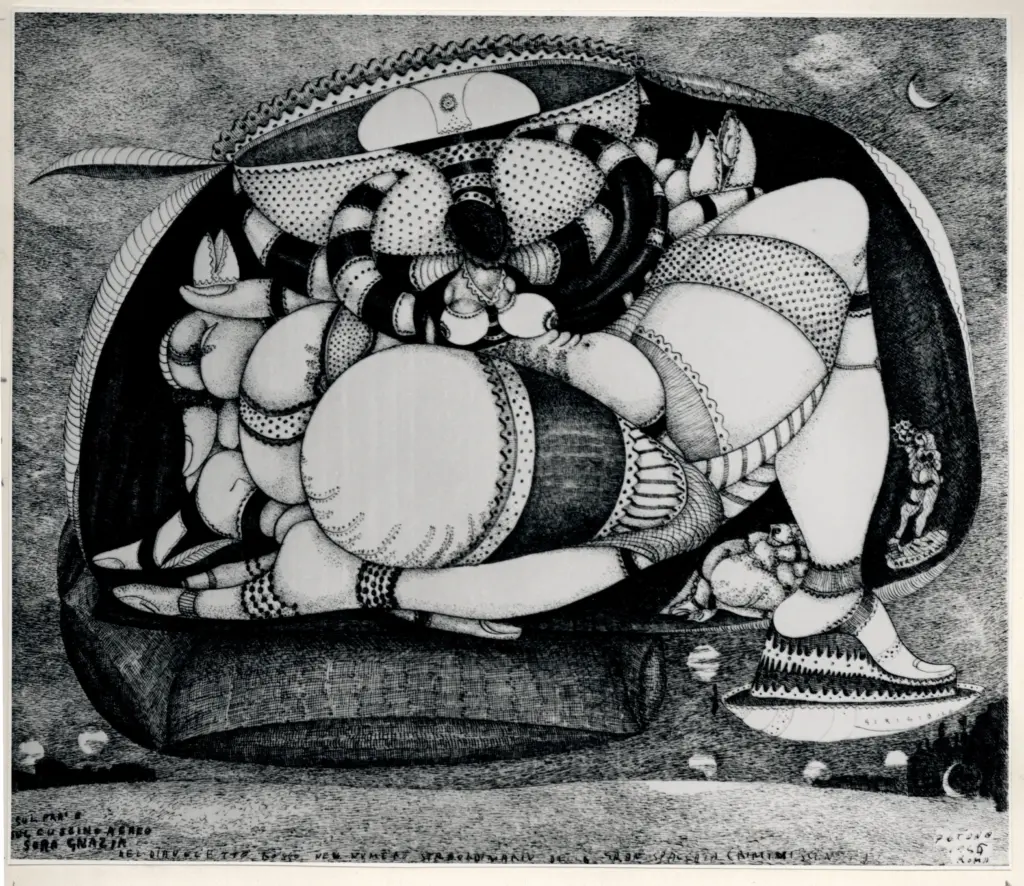 Zancanaro, Antonio , Sul pra' e sul cuscino [...]