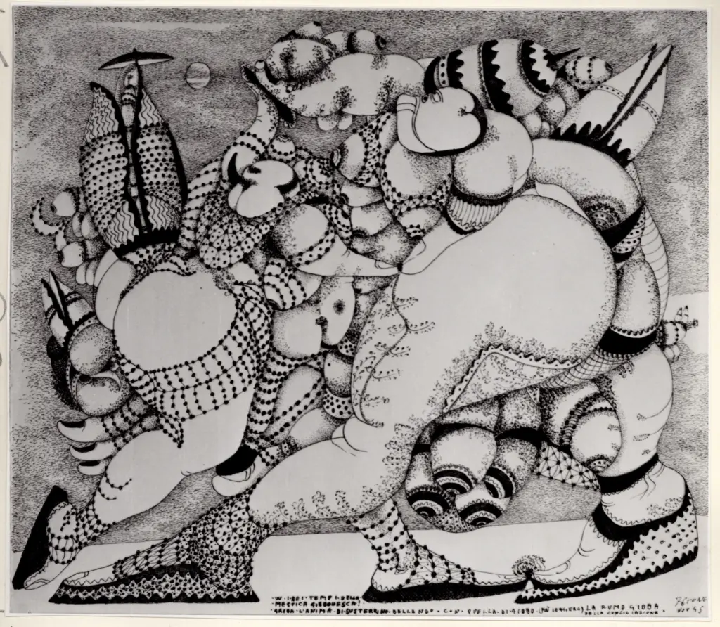 Anonimo , Zancanaro, Antonio - sec. XX - W i bei tempi della mestica gibbonesca! , fronte