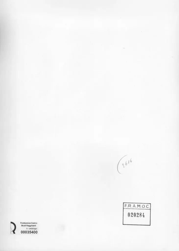 Anonimo , Zancanaro, Antonio - sec. XX - L'intervento del luogotenente , retro