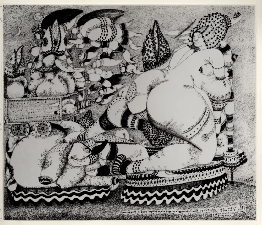 Anonimo , Zancanaro, Antonio - sec. XX - L'ingemellonata e bene insusterrata fedelica democristiana , fronte