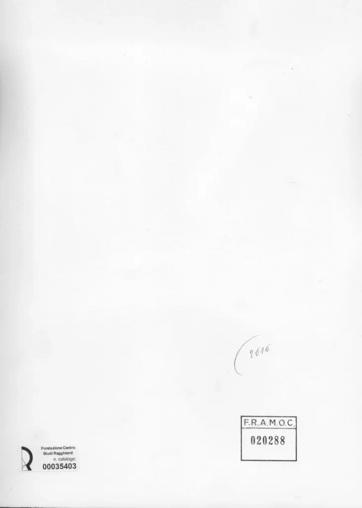 Anonimo , Zancanaro, Antonio - sec. XX - L'ingemellonata e bene insusterrata fedelica democristiana , retro