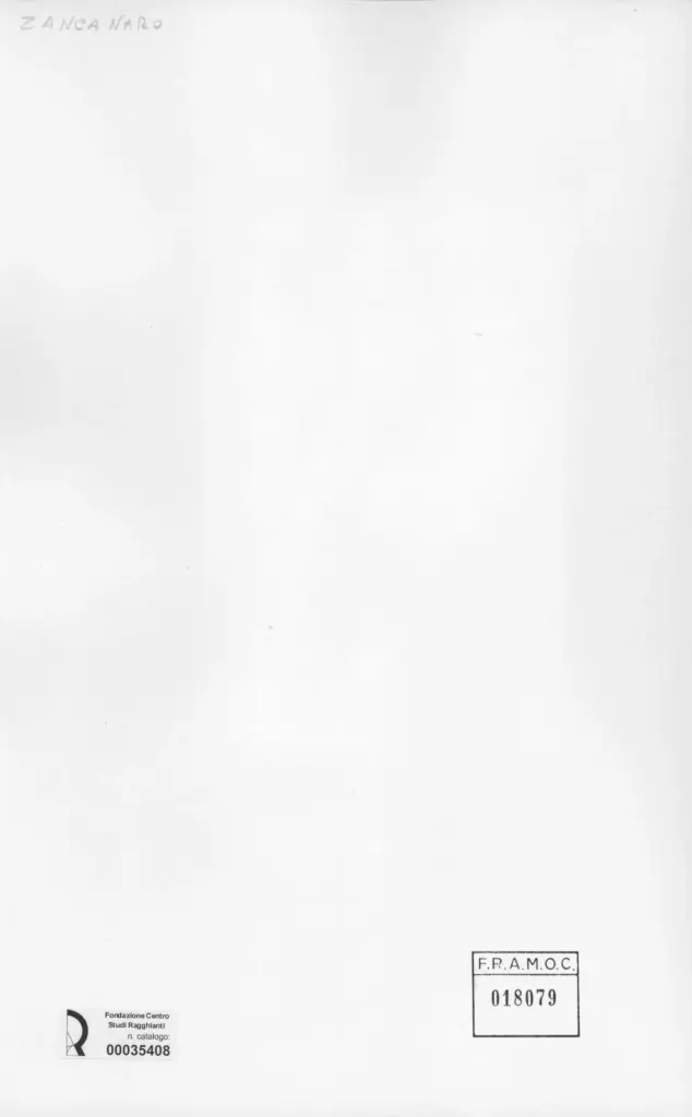 Anonimo , Zancanaro, Antonio - sec. XX - PU XII. Oloferne Giuditta , retro