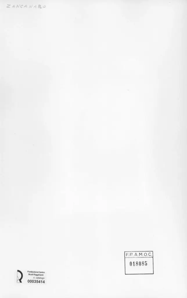 Anonimo , Zancanaro, Antonio - sec. XX - PU. V°. Pia dei Tolomei , retro