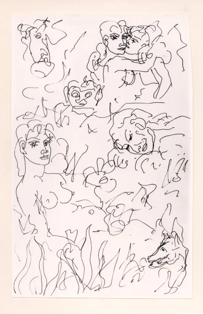 Anonimo , Zancanaro, Antonio - sec. XX - Varie figure , fronte