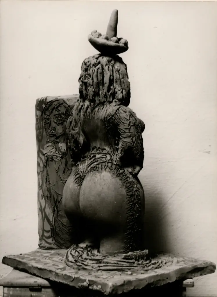 Anonimo , Zancanaro, Antonio - sec. XX - Figura femminile , fronte