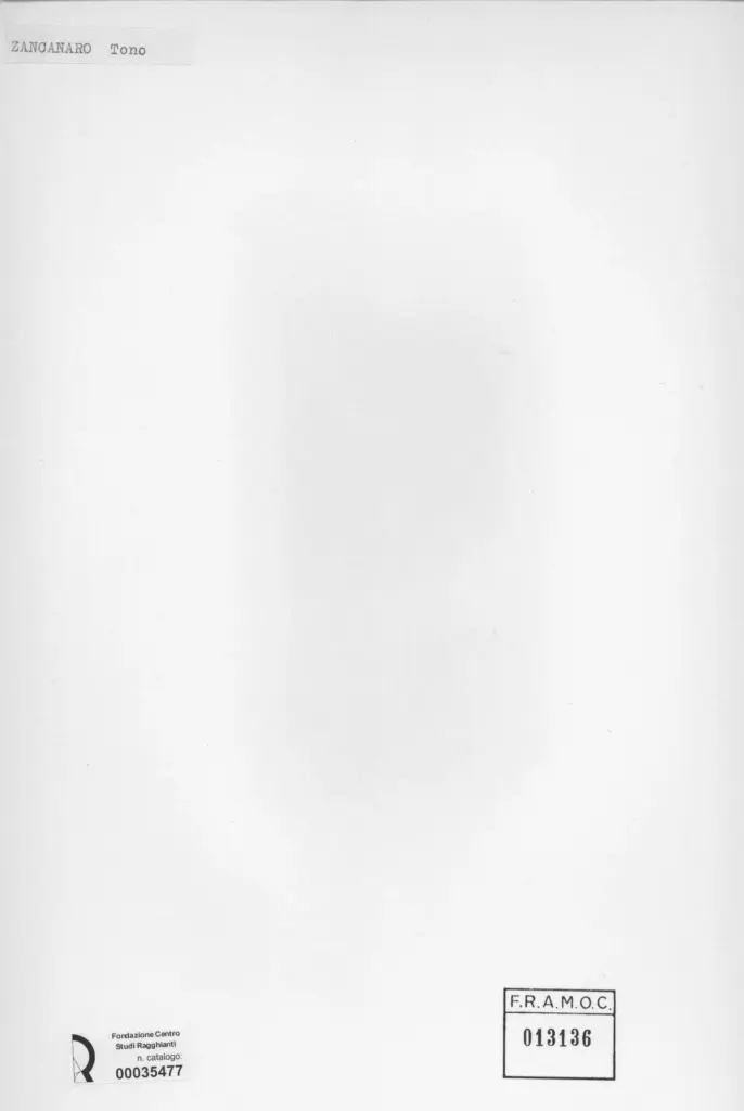 Anonimo , Zancanaro, Antonio - sec. XX - Il giardino di Circe Odissea , retro