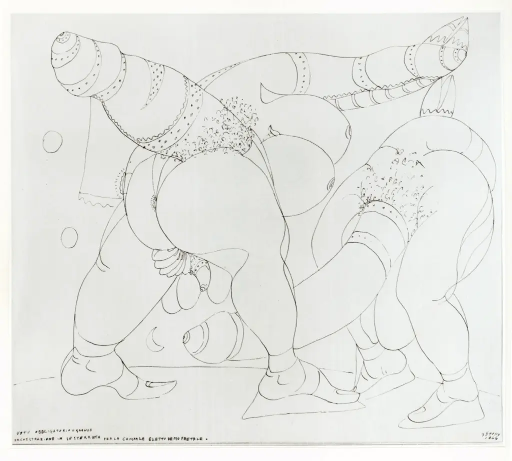 Anonimo , Zancanaro, Antonio - sec. XX - Voto obbligatorio