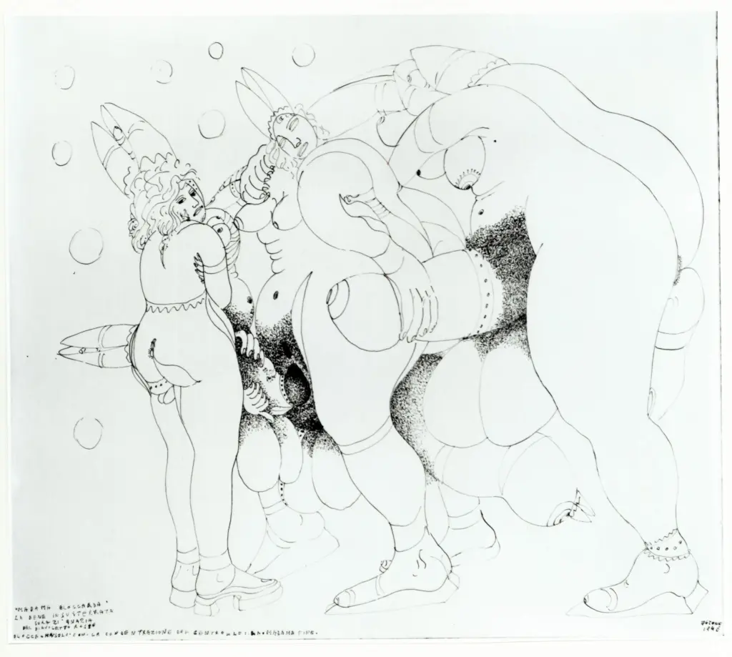 Zancanaro, Antonio , Madama bloccarda [...]