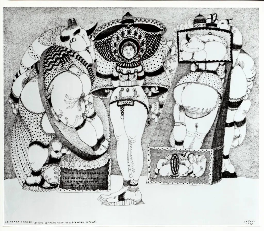 Anonimo , Zancanaro, Antonio - sec. XX - La terza strada