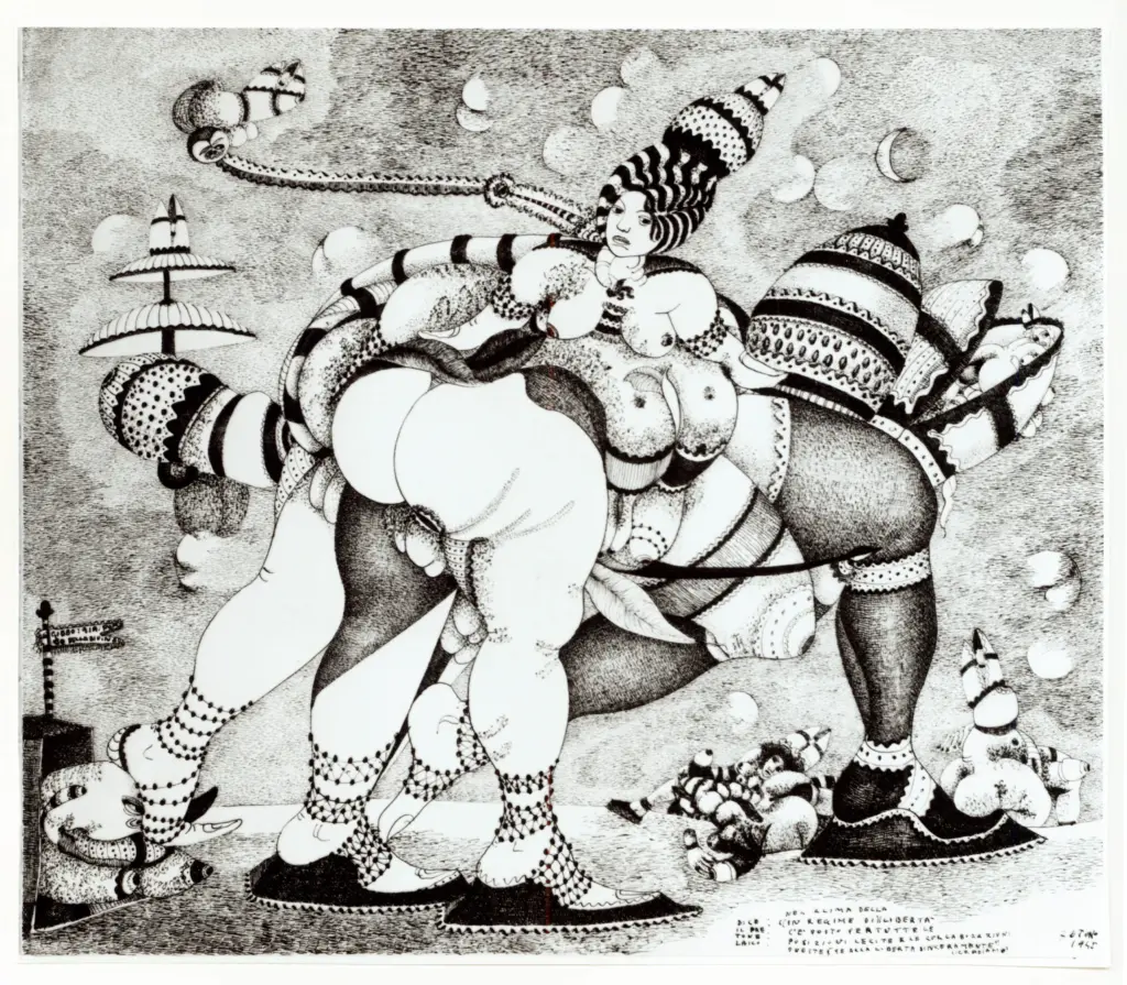 Anonimo , Zancanaro, Antonio - sec. XX - Dice il pretone laico [...] , fronte