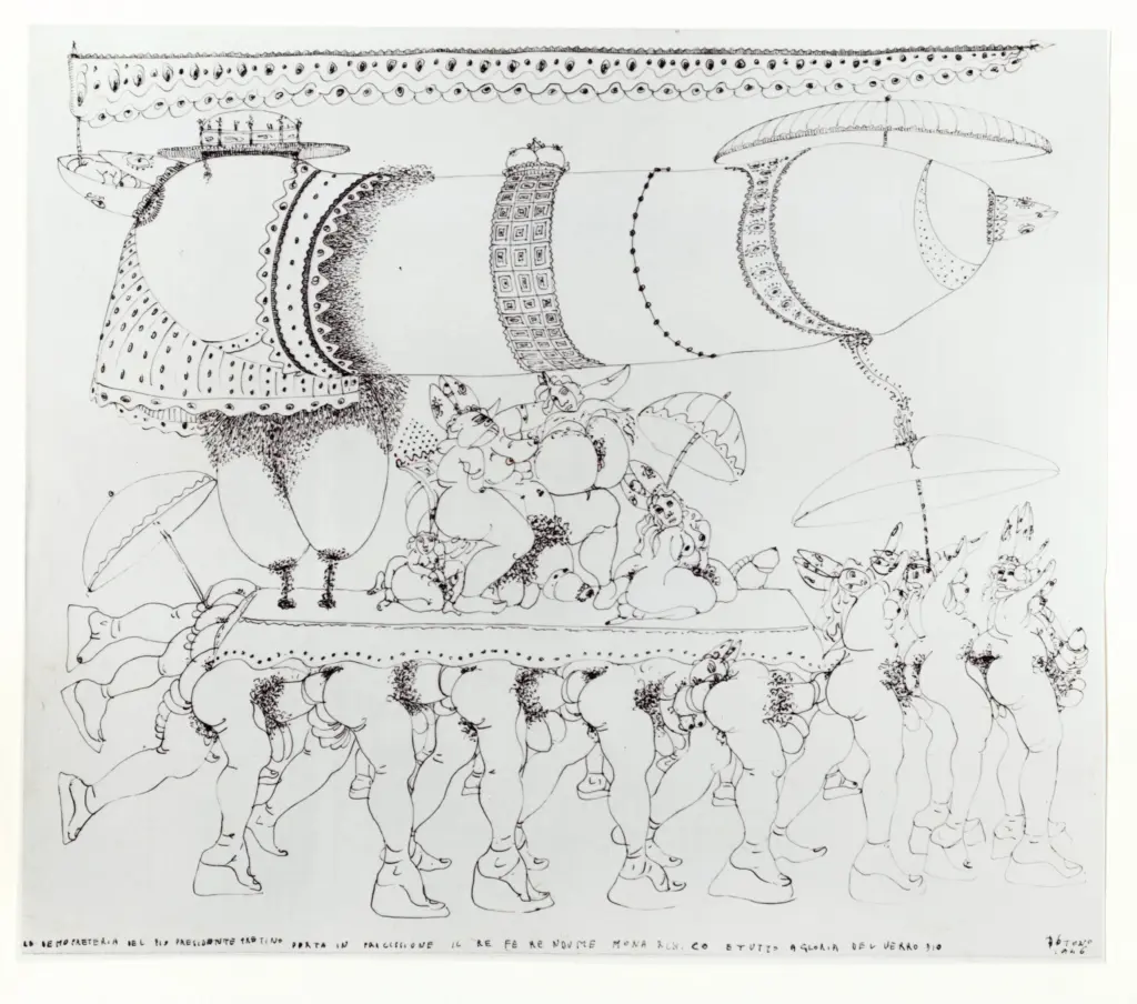 Anonimo , Zancanaro, Antonio - sec. XX - La demopreteria del pio presidente pretino , fronte