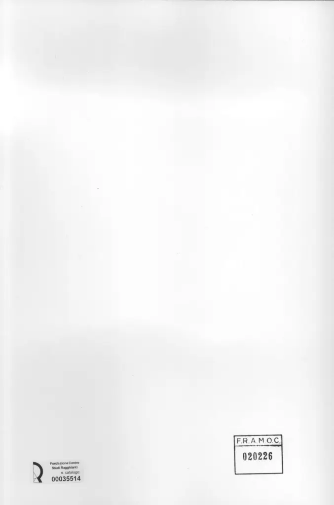 Anonimo , Zancanaro, Antonio - sec. XX - Il pio presidente va t'en America , retro