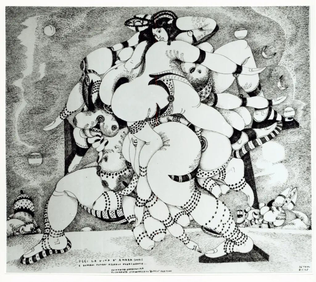 Anonimo , Zancanaro, Antonio - sec. XX - Oggi la vita &egrave; amara [...] , fronte