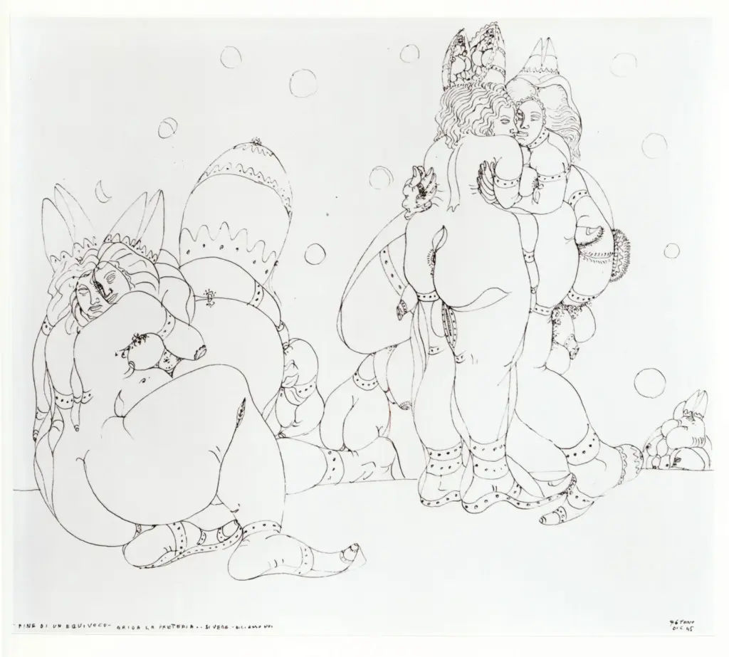 Anonimo , Zancanaro, Antonio - sec. XX - Fine di un equivoco [...] , fronte