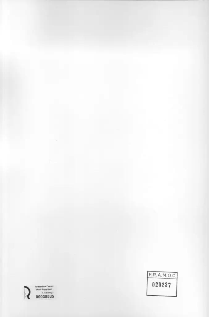 Anonimo , Zancanaro, Antonio - sec. XX - Fine di un equivoco [...] , retro