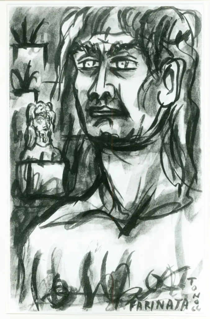 Anonimo , Zancanaro, Antonio - sec. XX - Farinata , fronte