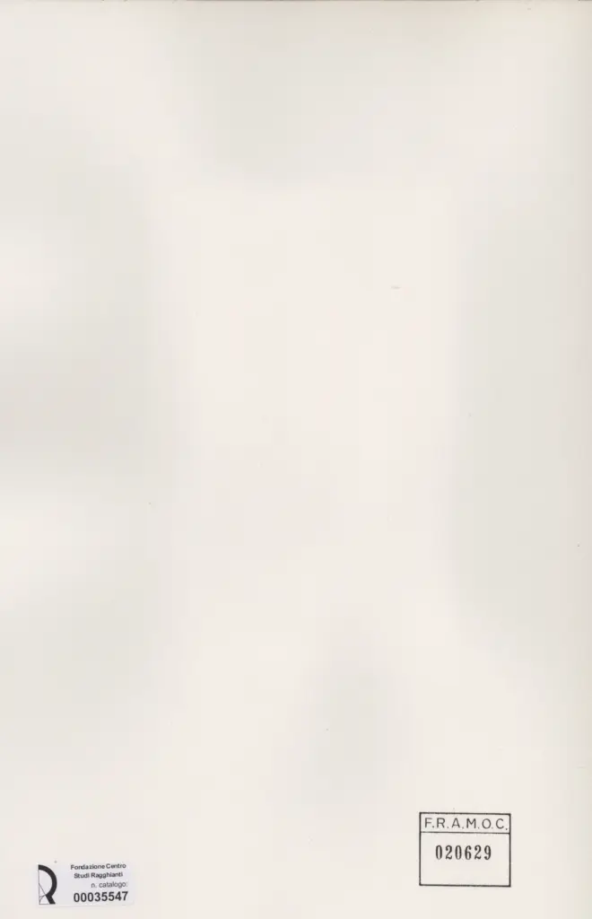 Anonimo , Zancanaro, Antonio - sec. XX - Farinata , retro