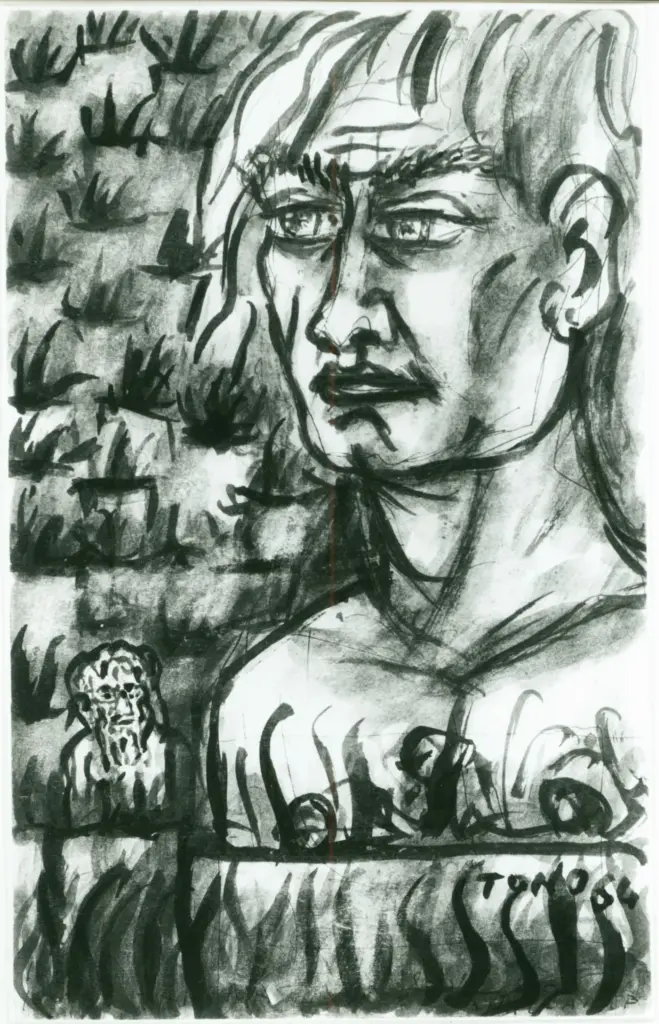 Anonimo , Zancanaro, Antonio - sec. XX - Donna , fronte