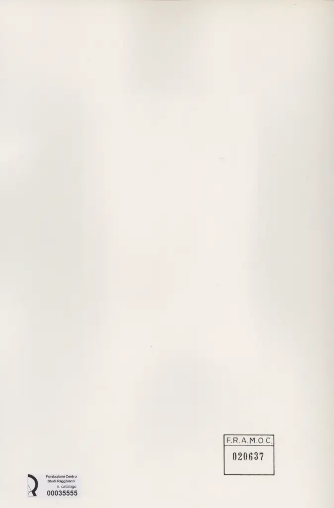 Anonimo , Zancanaro, Antonio - sec. XX - Vann Fucci Pistoiese , retro